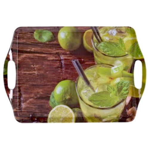 VASSOIO MELAMINA MANIGLIE DRINK   cm 21x14 KOOPMAN