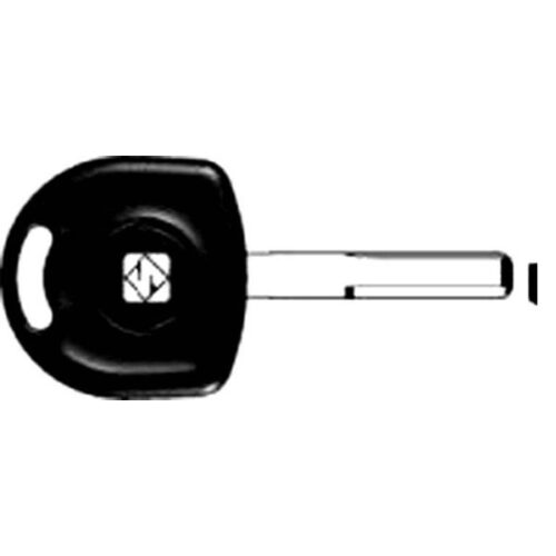 HU43TE     CHIAVE TRANSPONDER NO CHIP HUF