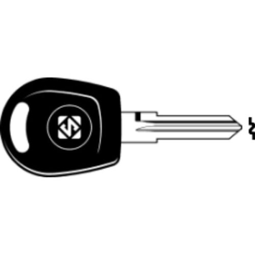 HU70TE     CHIAVE TRANSPONDER NO CHIP HUF