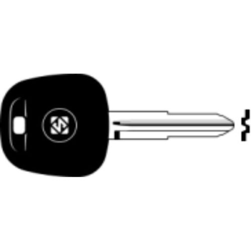 TOY41RTE   CHIAVE TRANSPONDER NO CHIP TOYOTA
