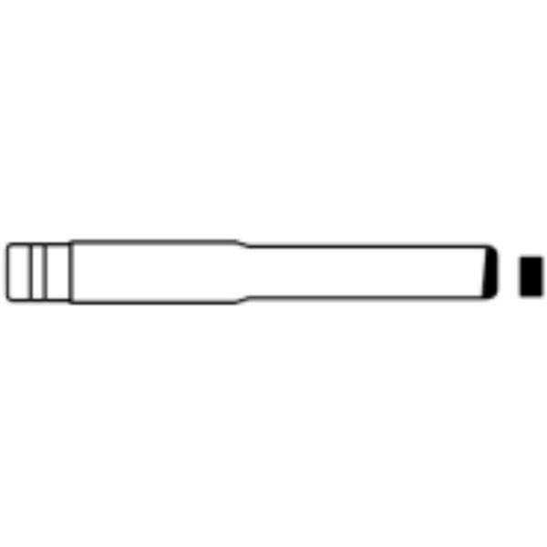 HU101CH    INSERTO CHIAVE AUTO RADIOC. HUF