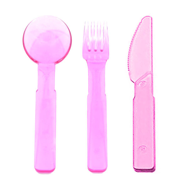 POSATE PLASTICA TAVOLA               Pz 3 UNIFLAME