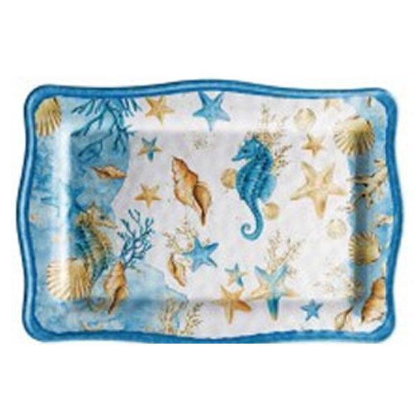 VASSOIO MELAMINA SHELL                 cm 30×21 AD