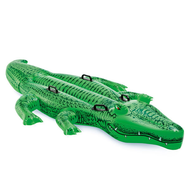 GONFIABILE COCCODRILLO GIGANTE       203×114 INTEX