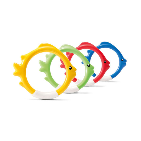 GIOCO PROFONDITA’ ANELLO PESCIOLINO     Pz 4 INTEX