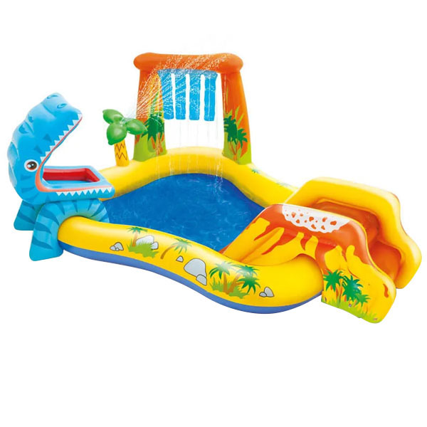 PISCINA PLAYGROUND DINO BIG    249×191 h 109 INTEX