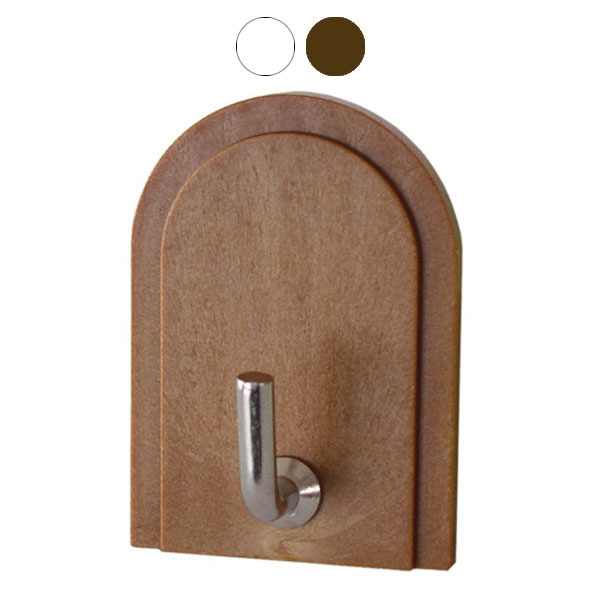 GANCIO 1 POSTO BIANCO  cm 3×4,5 Pz 150 NEWPLASTICA
