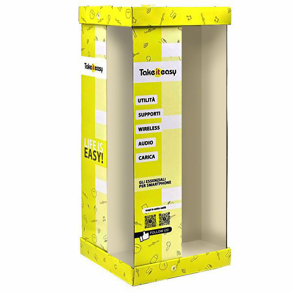 ESPOSITORE ACCESS. TELEFONIA VUOTO 12 GANCI TAKEIT