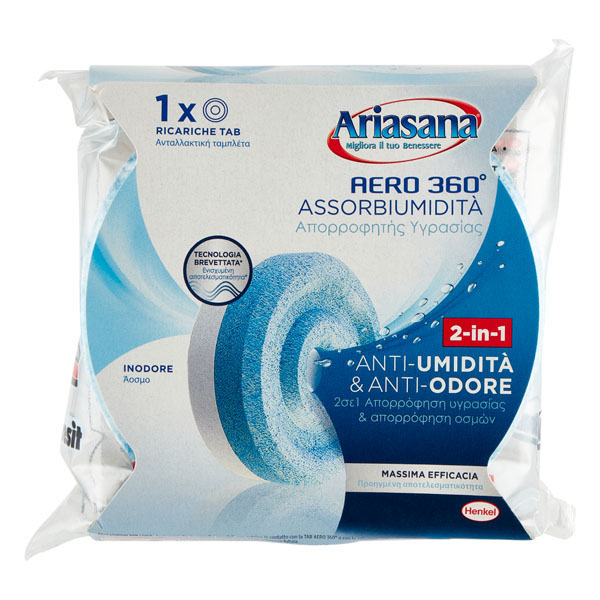 ASSORBIUMIDITA’ AERO 360^ RIC.TAB   g 450 ARIASANA