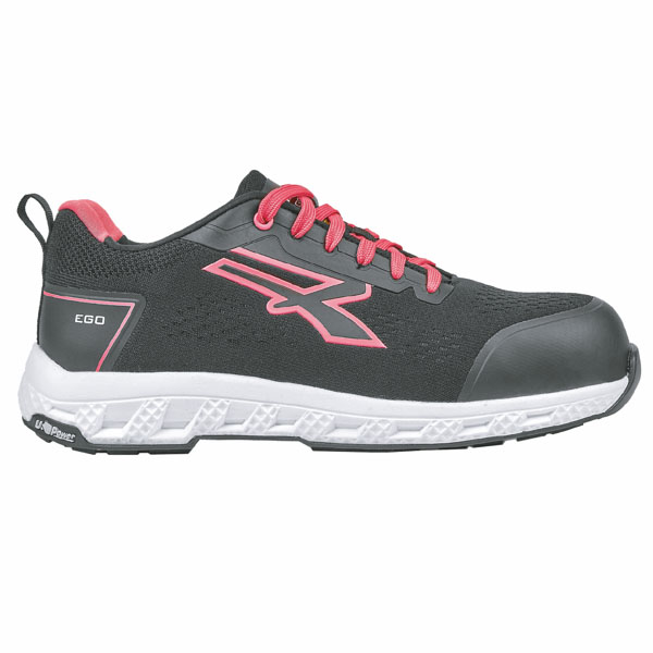 SCARPE MAYA NERO/FUCSIA BASSE 35        S1P UPOWER