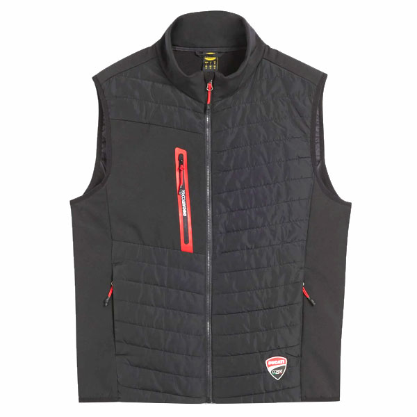 GILET DUCATI NERO L                  MOTOR DIADORA