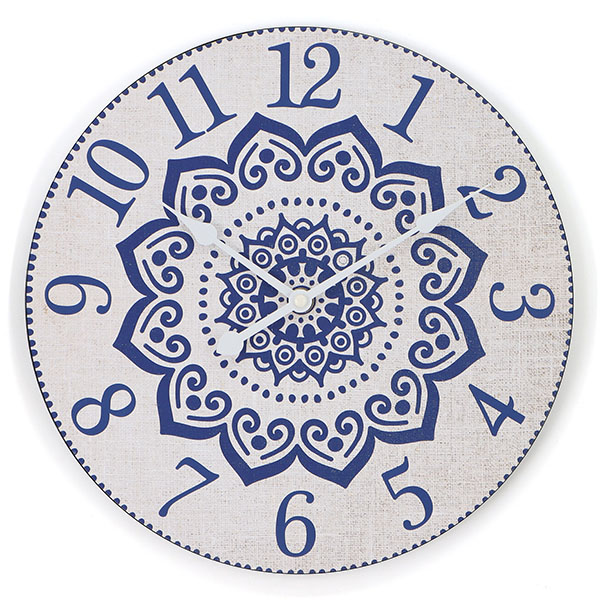 OROLOGIO MURO MANDALA BLU       cm  30  XTRA 12489