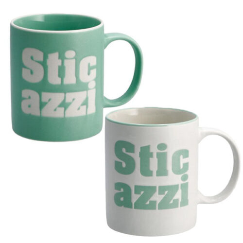 TAZZA MUG PORCELLANA STICA               cc 340 AD