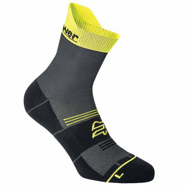 CALZE MEDIE CHIPPER YELLOW FLUO L    paia 2 UPOWER