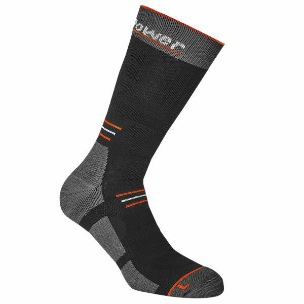 CALZE MEDIE BLOW ORANGE FLUO L       paia 2 UPOWER