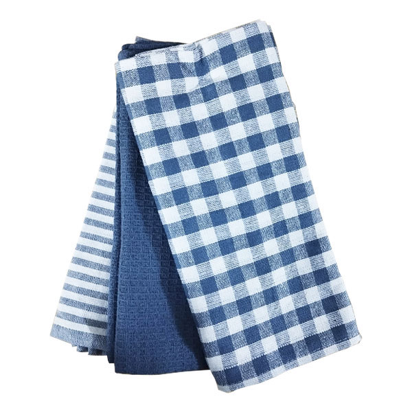 CANOVACCIO PIATTI COTONE BLU Pz 3 50×70 XTRA 12482