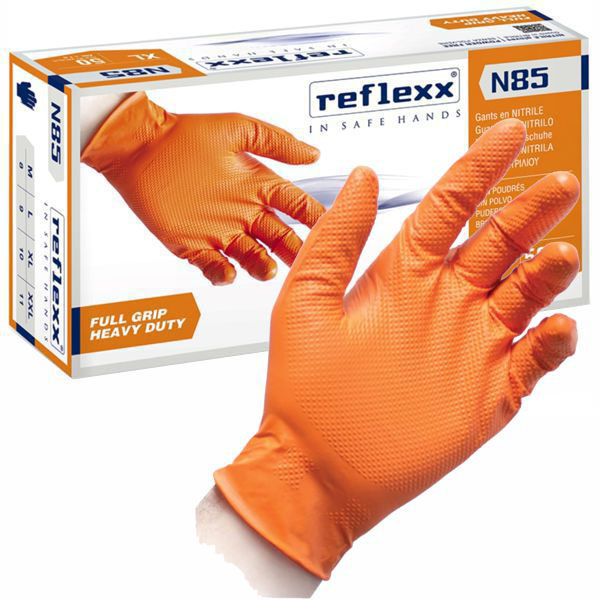 GUANTI NITRILE N85 POWDER FREE L    Pz  50 REFLEXX