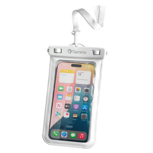 CUSTODIA SMARTPHONE IMPERMEABILE BIANC.4015 TIEMME