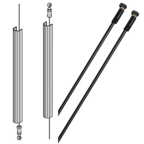 ASTE VERTICALI MANIGLIONI ALPHA    07A63-0C-0 CISA