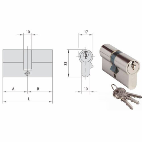 CILINDRO INF.  59,0-29,5-29,5     N0G303-07-0 CISA