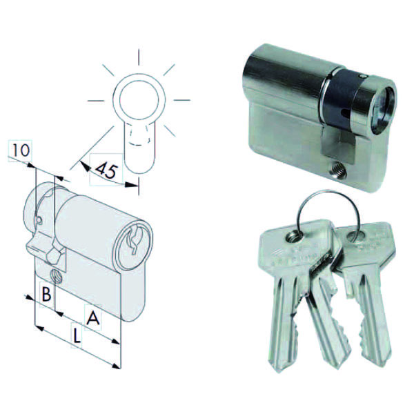 CILINDRO INF.  39,5-29,5-10,0     N0G305-02-0 CISA