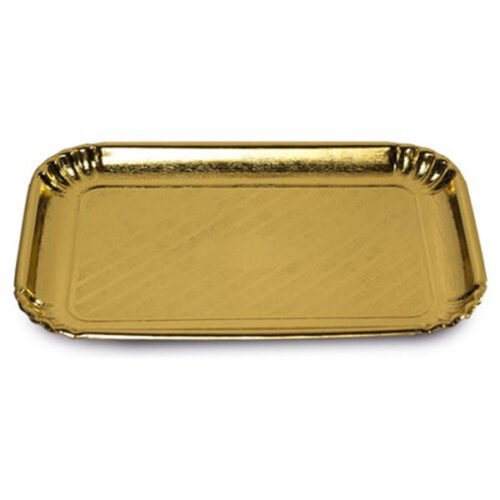 VASSOIO CARTA PORTATA ORO      23x31 Pz 3 GUARDINI