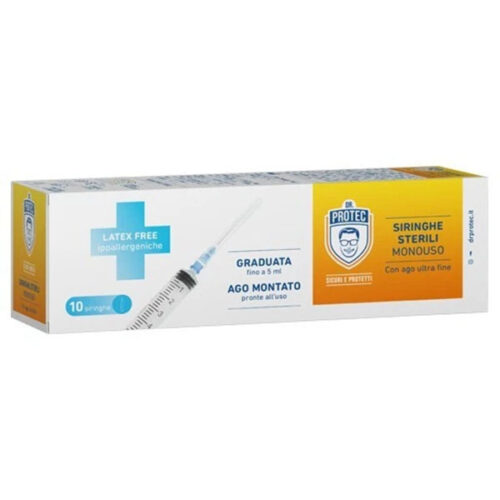 SIRINGA STERILE ml 5               Pz 10 DR PROTEC