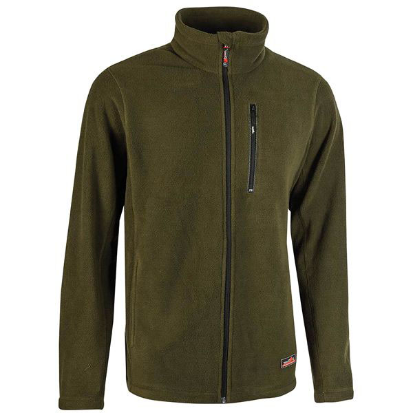 FELPA ZIP LUNGA DARK GREEN XXL         WARM UPOWER