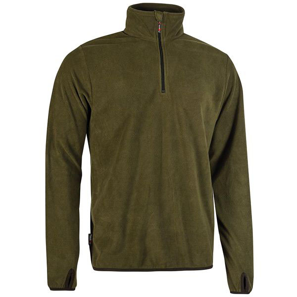 FELPA ZIP CORTA DARK GREEN L          ARTIC UPOWER