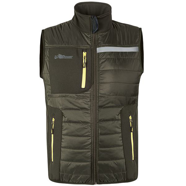 GILET DARK GREEN S                     WALL UPOWER