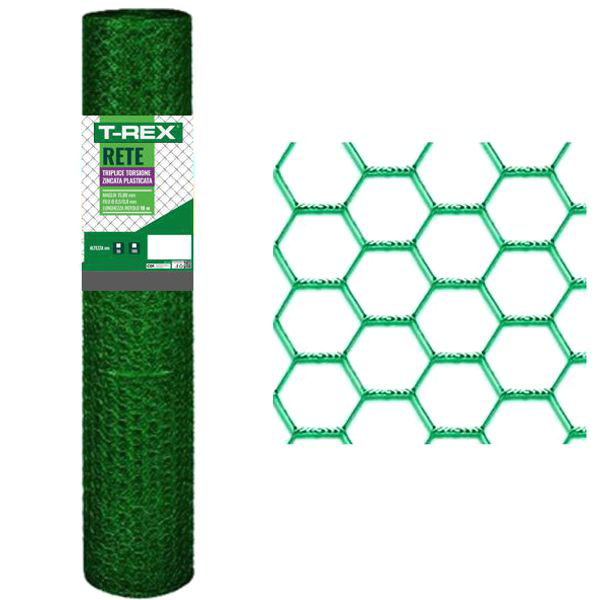 RETE TRIPLA ZN+PL 16/2-0,60 h  50 m 10  TREX 12824