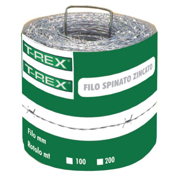 FILO SPINATO ZINCATO       mm 1,7 m 100 TREX 08612