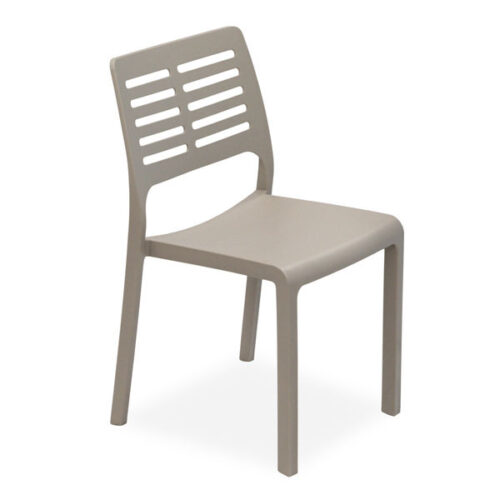 SEDIA RESINA MISTRAL TAUPE               PROGARDEN