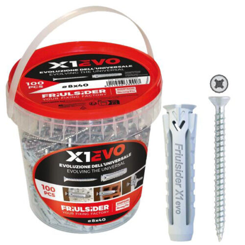 TASSELLO X1 EVO  8x40 VITE TSP       Pz 100 FSIDER