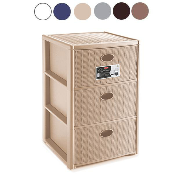 CASSETTIERA P.3 ELEGANCE CASHM.40×40 h 60 STEFANPL