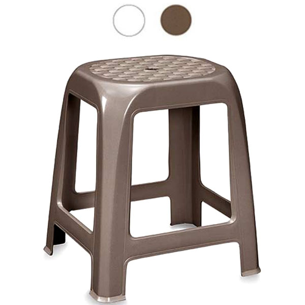 SGABELLO ELFO TORTORA          41×35 h 46 STEFANPL