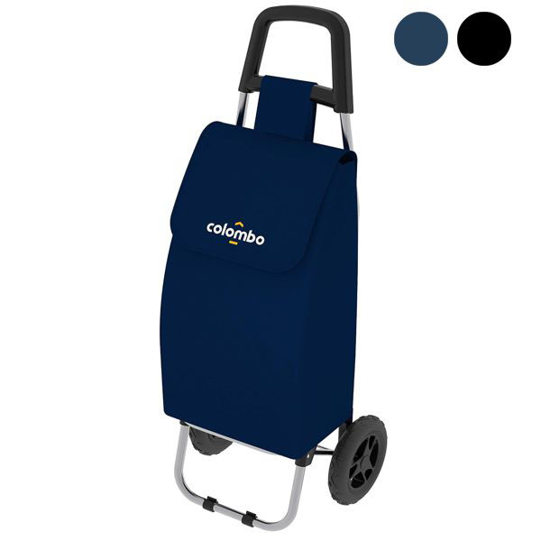 CARRELLO SPESA ROLLY BLU  l 40 31×36 h  96 COLOMBO