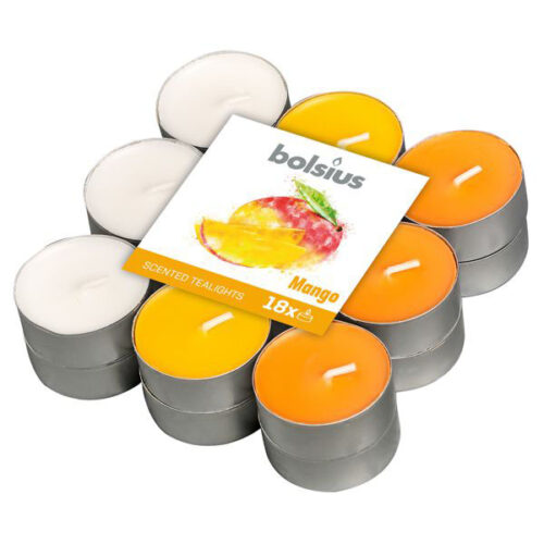 CANDELA TEALIGHT VANIGLIA Pz 18 BOLSIUS