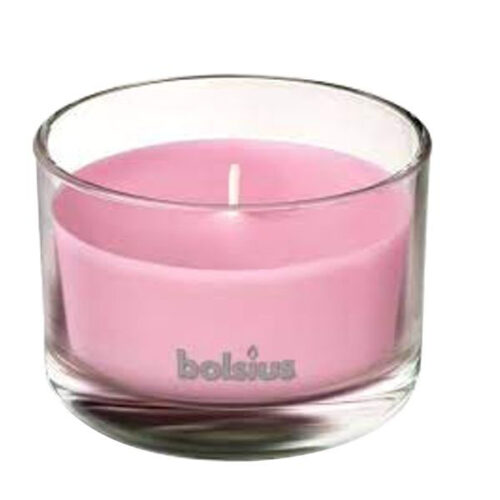 CANDELA BICCHIERE VANIGLIA mm 73 h 80 BOLSIUS
