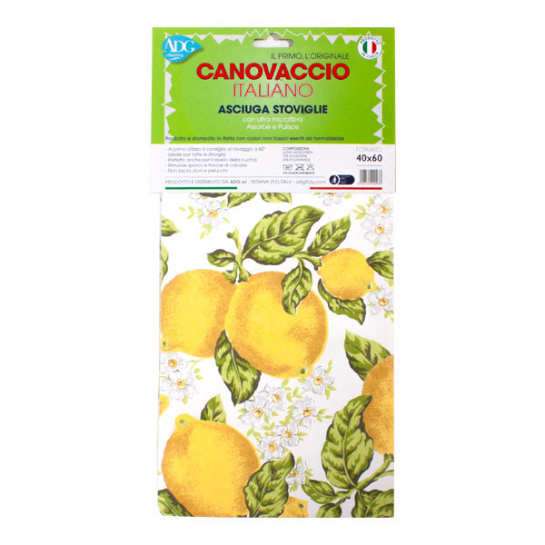 CANOVACCIO PIATTI MICROFIBRA          cm 40×60 ADG