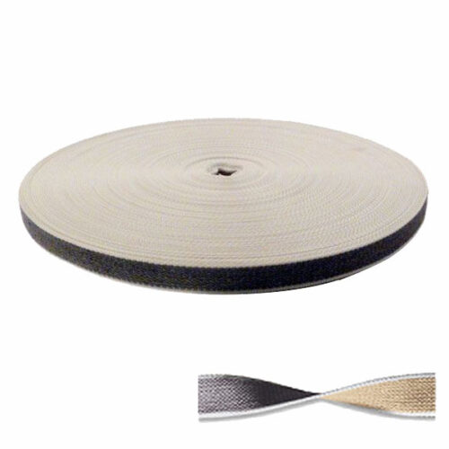 CINTINO COTONE EXTRA GRIGIO/AVANA m50,0 QLTY 11685