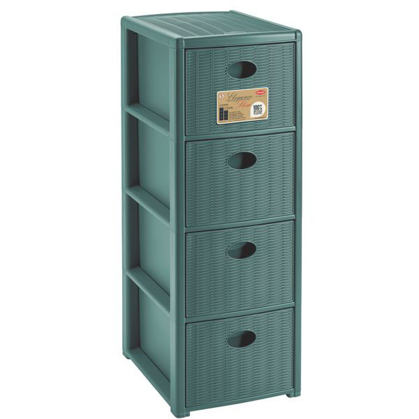 CASSETTIERA P.4 ELEGANCE GREEN 30×40 h 80 STEFANPL