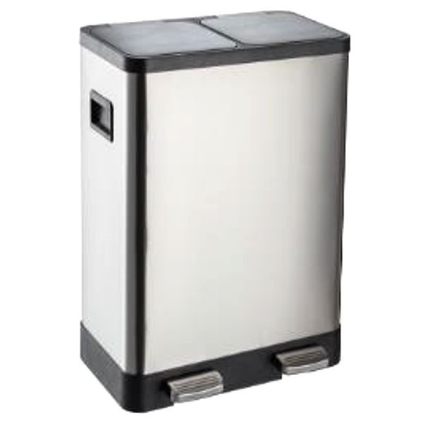 PATTUMIERA DIFFERENZIATA INOX 2    l 40 XTRA 11539