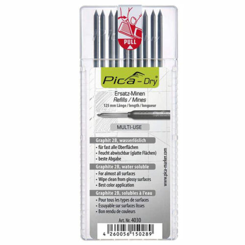 MINA DRY GRAFITE                   Pz 10 4030 PICA