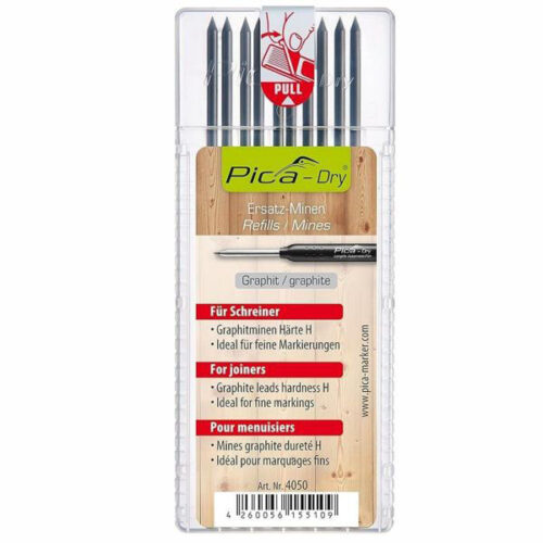 MINA DRY GRAFITE FALEGNAME         Pz 10 4050 PICA