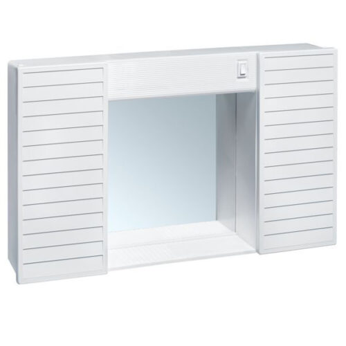 ARMADIETTO BAGNO 2 ANTE LUCE    cm 58x12 h 37