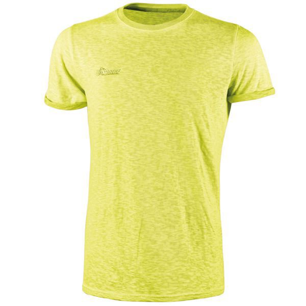 MAGLIETTA T-SHIRT YELLOW XL         UP FLUO UPOWER