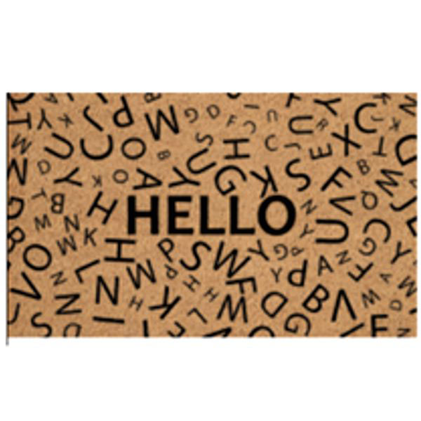 ZERBINO COCCO/PVC HELLO       cm 40x 70 XTRA 11702