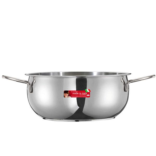 CASSERUOLA INOX 2 MANICI cm 16 RIVER INOXRIV