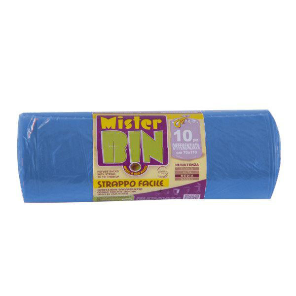 SACCO IMM.LEGACCI AZZURRO 70×110 g 30 Pz 10 MR.BIN